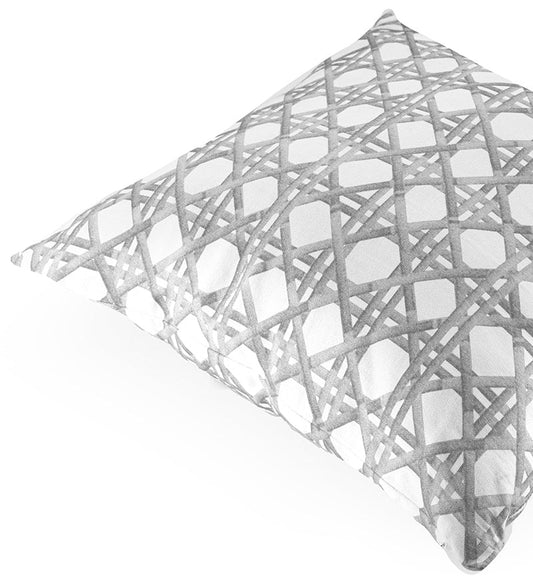 Abstract Grey-Cushion Cover