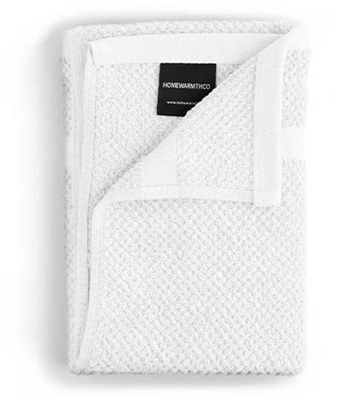 WHITE WEAVE-Hand Towel (Set of 2)