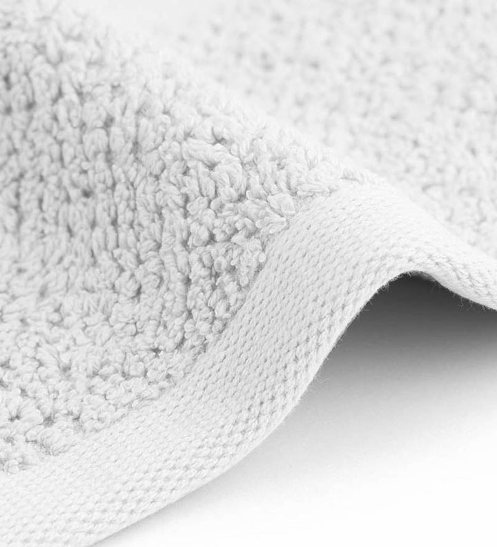 WHITE WEAVE-Face Towel (Set of 4)