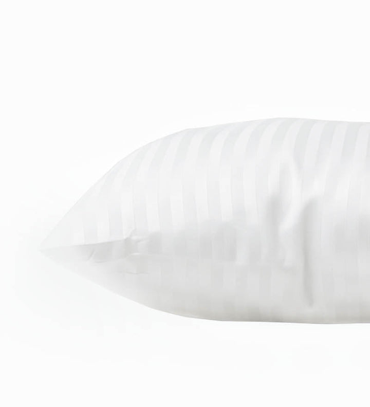 White pillow on a white background